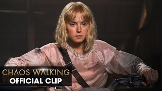 Chaos Walking 2021 Movie Official Clip “Viola Escapes” – Tom Holland Daisy Ridley [upl. by Zinn]