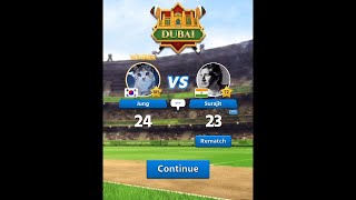 Cricket League Dubai Vs Level 72 2423 Win 91624 [upl. by Borroff]