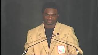 Edgerrin James acceptance speech  2009 UM Sports Hall of Fame [upl. by Sabir]