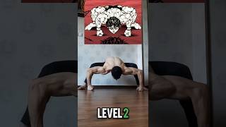 8 of the best anime poses from level 1 to level 8 workout anime training calisthenis [upl. by Vaish485]