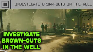 Investigate BrownOuts in the Well Guide  STARFIELD [upl. by Ognimod]