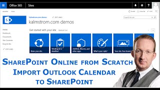 Import an Outlook Calendar to SharePoint [upl. by Atinahc]