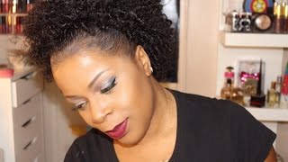 How to camouflage thin or thinning Hairlineand my faux fro [upl. by Aihsas]