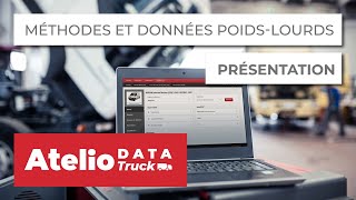 Atelio Data Truck  votre outil de méthodes et données PoidsLourds [upl. by Yarased]