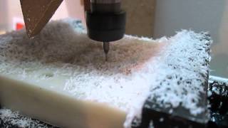 CNC machining wax [upl. by Jerad]