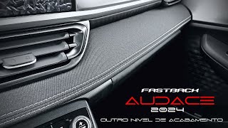 NOVO FASTBACK AUDACE 2024  AGORA SIM ACABAMENTO TOP [upl. by Akirahc]