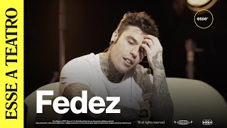 Fedez racconta Disumano a teatro  ESSE [upl. by Idelle]