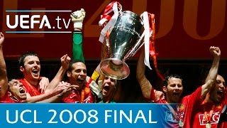 Manchester United v Chelsea 2008 UEFA Champions League final highlights [upl. by Aikemehs]