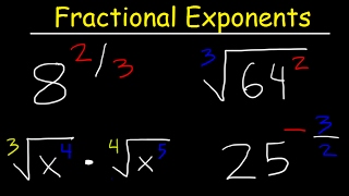 Fractional Exponents [upl. by Nrehtac]