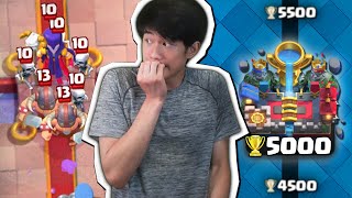 How to SURVIVE MidLadder  Clash Royale BEST Arena 14 amp 15 Deck [upl. by Yrol675]