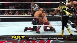 Neville amp The Lucha Dragons vs Stardust amp The Ascension  Raw Latino [upl. by Raouf]