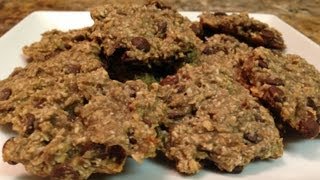 Oatmeal Chocolate Chip Healthy Cookies  HASfit Gluten Free Cookie Recipes  Vegan Cookies [upl. by Chaffinch]