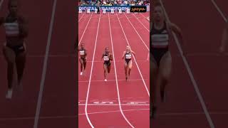 Celera BARNES 🇺🇸❤️❤️ 100m Final — 1119 shorts athletics viral [upl. by Nugent]