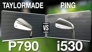 BATTLE of The HOLLOWS  Taylormade P790 vs NEW Ping i530 Irons Review [upl. by Loretta]