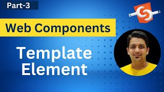 What is HTML template element with Example  Web Components  Anuj Singla Hindi 3 [upl. by Esmaria959]