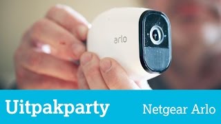 Uitpakparty draadloze beveiligingscamera Netgear Arlo Pro [upl. by Strage]