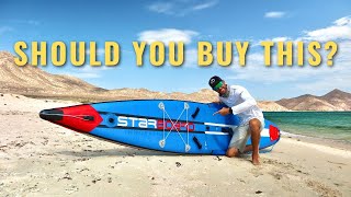 REVIEW of the Starboard All Star Airline inflatable paddle board [upl. by Ettenav436]