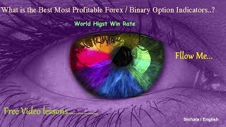 100 Win Binary Option and Forex Indicator Lesson Sinhala [upl. by Divadleahcim]