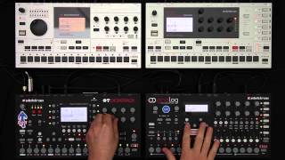 Elektron Jam Session 1 Analog Four Octatrack Machinedrum amp Monomachine [upl. by Gussy825]