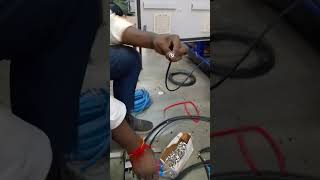 youtuber panel electronic electrician electricshortvideo starter wire [upl. by Margery]