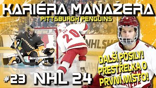 Další Posily a Přestřelka o První Místo v Divizi 23  NHL 24 CZ Lets Play [upl. by Aguste]