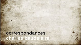 La minute de poésie  Correspondances Charles Baudelaire [upl. by Nert]