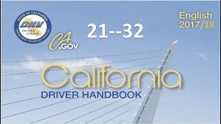 California Driver Handbook  AudiobookREAL VOICEDMV2132 [upl. by Braswell12]