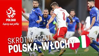 OBSZERNY SKRÓT meczu POLSKA – WŁOCHY 00 [upl. by Bashemeth]