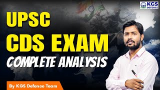 UPSC CDS Exam 2024 Exam Analysis  UPSC CDS Complete Paper Solution  CDS Exam Analysis KGS Defence [upl. by Amehsyt386]