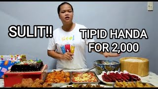 2000 PESO TIPID HANDA RECIPE [upl. by Uzziel]