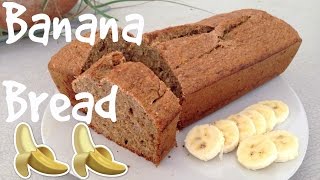 Healthy easy and delicious banana bread No flour no butter [upl. by Durkee]