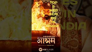 Top 5 web series in india top5 webseries shortsfeed [upl. by Jodee151]