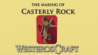 WesterosCraft Timelapse The Making of Casterly Rock [upl. by Melosa670]