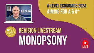 Monopsony  Livestream  Aiming for AA Economics 2024 [upl. by Eicyal798]