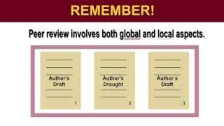 Peer Review Commenting Strategies [upl. by Names753]