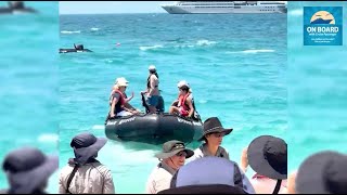 A crocodile hunt on Le Soléal in the Kimberley [upl. by Hgielime776]