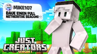 EURE AUFGABEN in JustCreators  JustCreators Folge 3  JustYannis [upl. by Grannia]