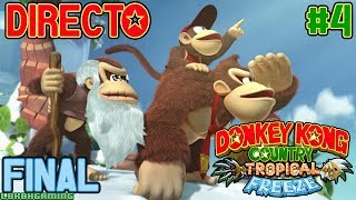 Donkey Kong Country Tropical Freeze  Directo 4  Guía  Español  Mundo Secreto  Nintendo Switch [upl. by Gris]