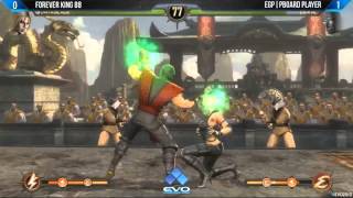 Evo 2013 Finals Mortal Kombat 9 Forever King 88 vs Pboard Player [upl. by Yeliw795]