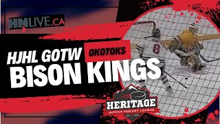 HJLH Game of the Week 30  Okotoks Bisons at Strathmore Wheatland Kings [upl. by Ahsayn700]