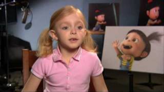 Interview with Elsie Fisher for Despicable Me [upl. by Honna]