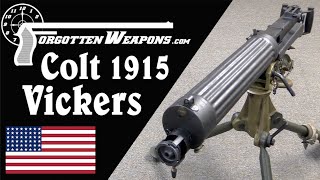 Colts Model 1915 Vickers Gun in 3006 [upl. by Charity]