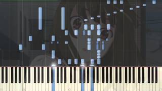 Monogatari Series S2 Mousou Express Piano Synthesia Tutorial [upl. by Viehmann285]