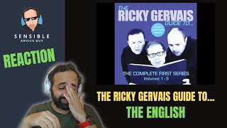 The Ricky Gervais Guide To The English REACTION [upl. by Sianna]