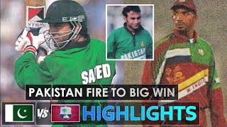 Saeed Anwar and Aamer Sohail fire Pakistan to big win against West Indies  Golden Jubilee Cup 1997 [upl. by Leonardi]