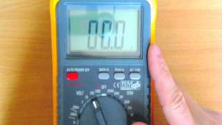 HST Multimeter MAXCOM MX 620 POL [upl. by Alfredo500]