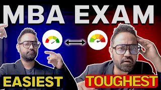 All MBA exams  Easiest to Toughest  Exams Beyond CAT   NMAT  SNAP  XAT  CMAT  worth it [upl. by Nirrol787]