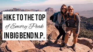 Hiking Emory Peak Big Bend National Park [upl. by Marchak]