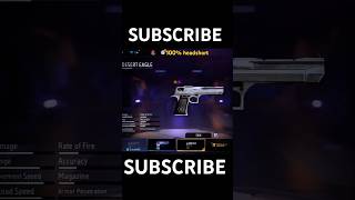 Desert eagle headshot trick 😱 100 work in this sensitive short ytshorts viral [upl. by Sternick]