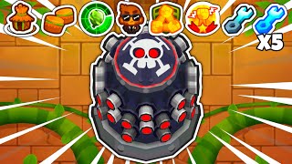 So I GOD BOOSTED The Tack Zone in a RANKED Match Bloons TD Battles 2 [upl. by Elyl]